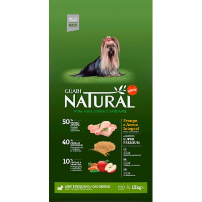 Корм для пожилых собак мелких пород Guabi Natural Senior Small Dog Food 2,5 кг