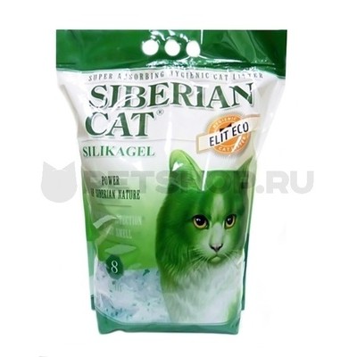 Наполнитель для привередливых кошек Сибирская кошка Элитный 3,7 кг