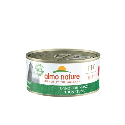 Консервы для кошек "тунец в желе" Almo Nature HFC Adult Cat Tuna Jelly 70 г