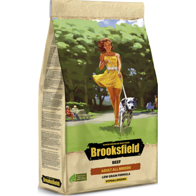 Сухой корм для собак с говядиной и рисом Brooksfield Adult All Breeds Beef & Rice 3 кг