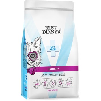 Best Dinner Vet Profi Urinary сухой корм для коше для профилактики мочекаменной болезни -...