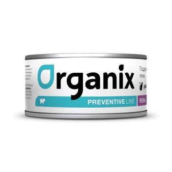 Organix Preventive Line Renal диетические консервы для взрослых кошек при профилактике заболеваний почек, со...