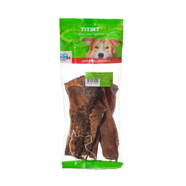 TiTBiT лакомство для собак Рубец говяжий XL - 66 г