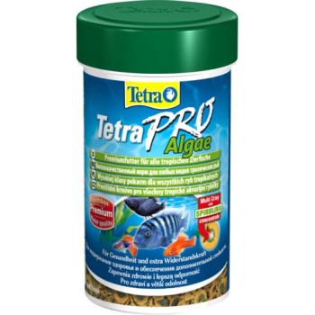 TetraPro Algae Crisps растительный корм для всех видов рыб в чипсах 100 мл