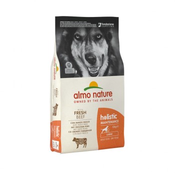 Almo Nature Holistic Adult Dog Large Beef & Rice сухой корм класса холистик для...