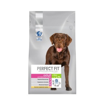 Perfect Fit сухой корм для собак средних и крупных пород с курицей - 2,6...