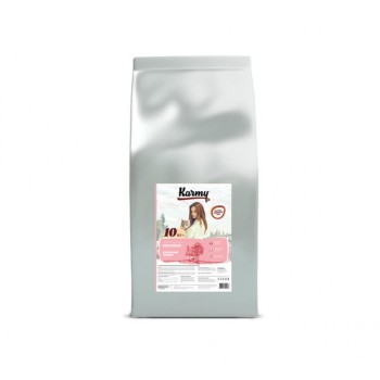 Karmy Delicious сухой корм для взрослых кошек, привередливых в питании, с индейкой - 10...