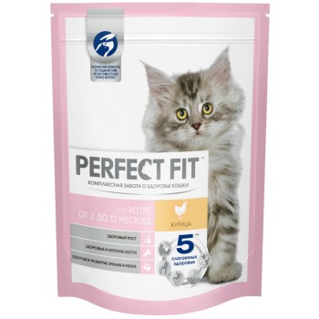 Perfect Fit сухой корм для котят с курицей - 190 г