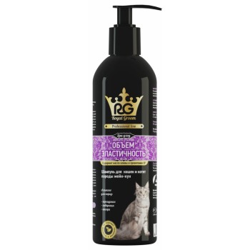 Apicenna Royal Groom Объем & Эластичность шампунь для кошек и котят породы мейн-кун, 200...
