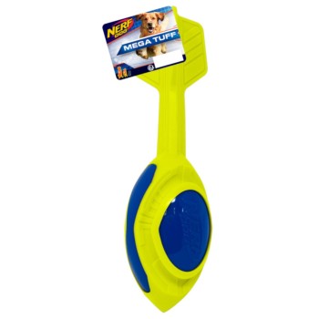 NERF Мегатон игрушка для собак снаряд из вспененной и термопластичной резины, синий зеленый -...