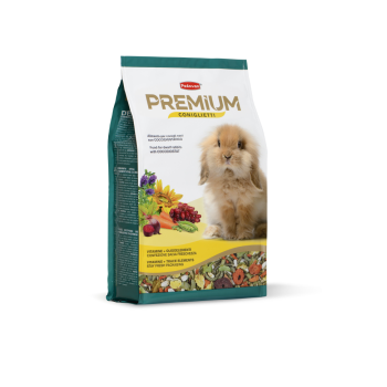 Padovan Premium coniglietti корм для кроликов и молодняка комплексный основной - 2 кг