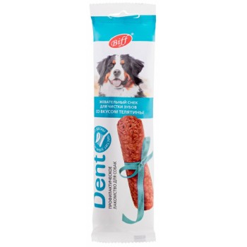 TiTBiT лакомство для собак крупных пород жевательный снек Dent со вкусом телятины - 20...