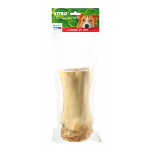 TiTBiT лакомство для собак голень говяжья большая - 540 г