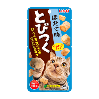 Inaba Tobitsuku лакомство запеченные трубочки для взрослых кошек со вкусом морского гребешка - 25...