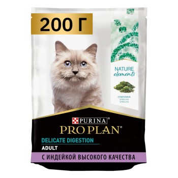 Pro Plan Nature Elements сухой корм для взрослых кошек для здоровья кожи и шерсти...
