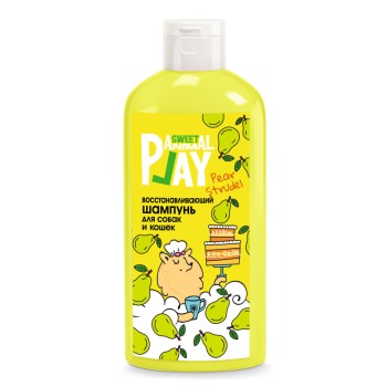 Animal Play Sweet шампунь для собак и кошек восстанавливающий, с ароматом Грушевый штрудель -...