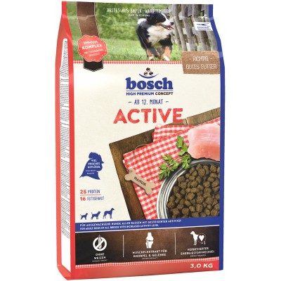 Корм для активных собак Bosch Active 15 кг