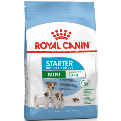 Диета для щенков в период отъема до 2 месяцев, беременных и кормящих сук Royal Canin Mini Starter 8,5 кг
