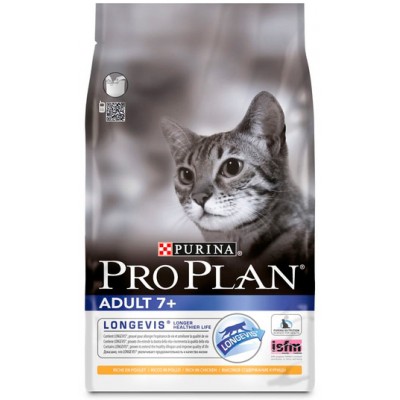 Корм для кошек старше 7 лет с курицей и рисом Purina Pro Plan Adult 7+ 1,5 кг