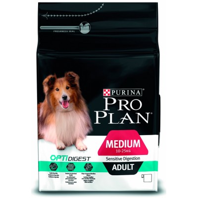 Корм для собак с чувствительным пищеварением на ягненке Purina Pro Plan Adult Sensitive Digestion Lamb 3 кг