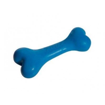 Игрушка для собак Кость из литой резины, малая Rogz Da Bone Rubber Chew Toy синий