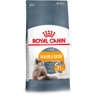 Сухой корм для кошек для поддержания здоровья кожи и шерсти Royal Canin Hair & Skin Care 2 кг