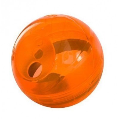 Игрушка кормушка для собак Rogz Tumbler оранжевый