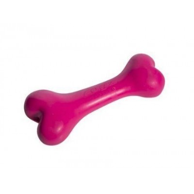 Игрушка для собак Кость из литой резины, большая Rogz Da Bone Rubber Chew Toy розовый
