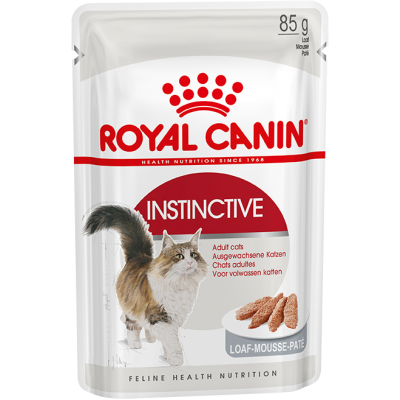 Пауч для кошек кусочки мясо/рыба 85 г Royal Canin Instinctive Паштет