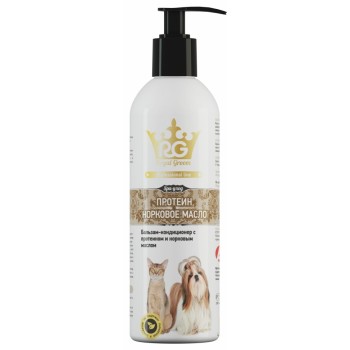 Apicenna Royal Groom бальзам-кондиционер с протеином и норковым маслом для всех видов животых -...
