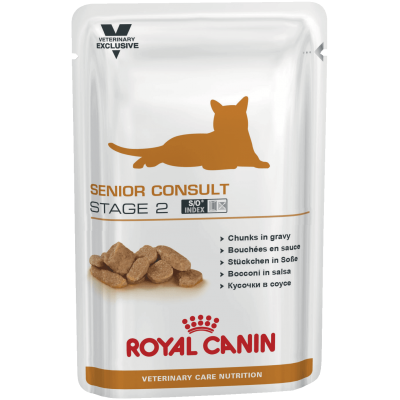 Пауч для кастрированных котов и кошек старше 7 лет Royal Canin Senior Consult Stage 2 100 г