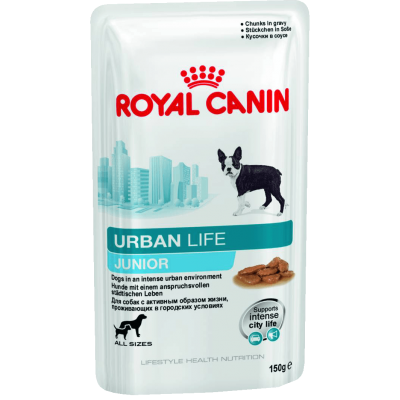 Пауч для щенков Royal Canin Urban Life Junior 150 г