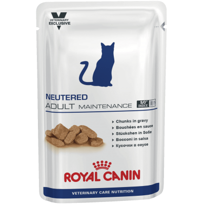 Пауч для кастрированных котов и кошек Royal Canin Neutered Adult Maintenance 100 г