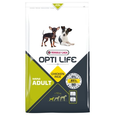 Корм для собак малых пород с курицей и рисом Opti Life Opti Life Adult Mini 2,5 кг