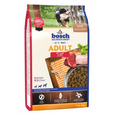 Корм для собак с ягненком и рисом Bosch Lamb & Rice 15 кг