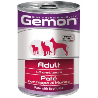 Консервы для собак с паштетом из говяжего рубеца Gemon Dog 400 г