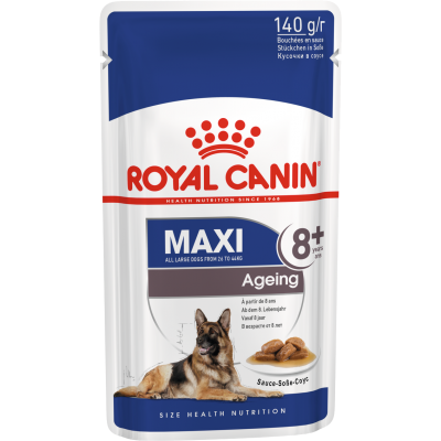 Пауч для собак крупных пород старше 8 лет Royal Canin Maxi Ageing 8+ 140 г