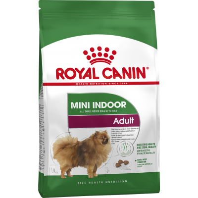 Диета для собак мелких пород живущих в помещении Royal Canin Mini Indoor Adult 3 кг