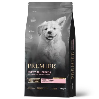 Premier Dog Turkey Puppy сухой корм для щенков, свежее мясо индейки - 10 кг