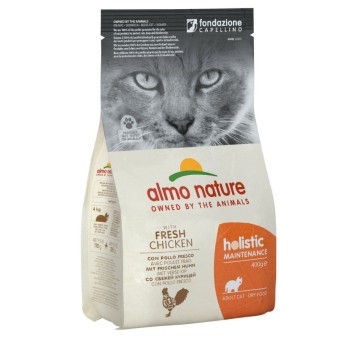 Almo Nature Holistic сухой корм для взрослых кошек с курицей и коричневым рисом -...