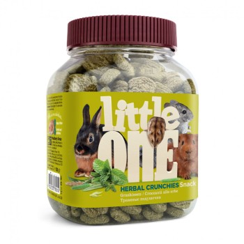 Little One лакомство для грызунов травяные подушечки - 100 г