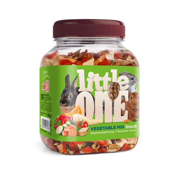 Little One лакомство для всех видов грызунов Овощная смесь - 140 г