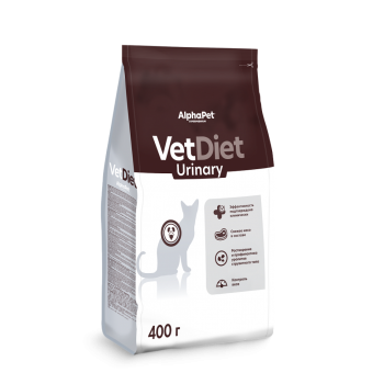 AlphaPet Vet Diet Urinary сухой диетический корм для взрослых кошек и котов при заболеваниях...