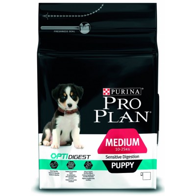 Корм для щенков с чувствительным пищеварением на ягненке и рисе Purina Pro Plan Puppy Sensitive Digestion Lamb & Rice 1,5 кг