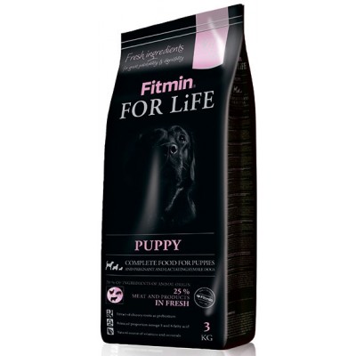 Корм для щенков с курицей Fitmin For Life Puppy 3 кг