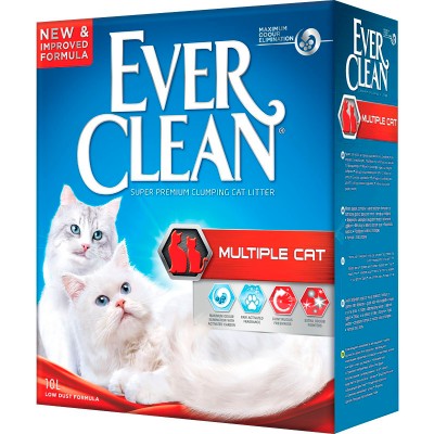 Наполнитель для кошек Ever Clean Multiple Cat 10 л