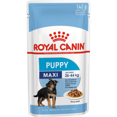 Пауч для щенков крупных пород Royal Canin Puppy Maxi 140 г