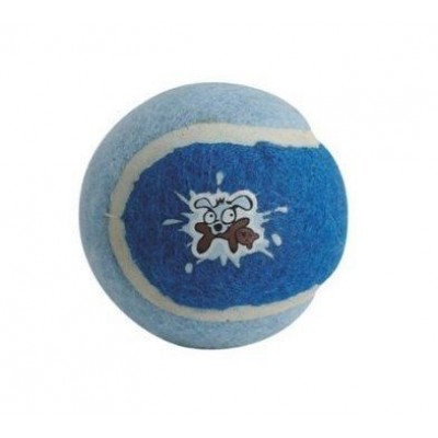 Игрушка для щенков теннисный мяч средний, голубой Rogz Tennisball Small средний