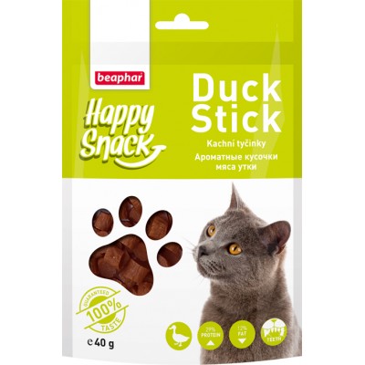 Лакомство для кошек с уткой Beaphar Happy Snack Duck Stick 40 г