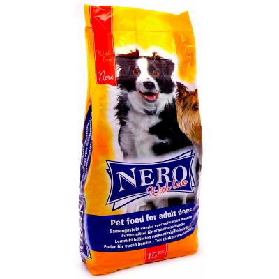 Корм для собак с мясным ассорти Nero Gold Economy with Love 15 кг